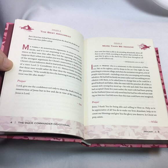 The Duck Commander Devotional: Pink Camo by Robertson, Al - Picture 8 of 11